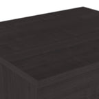 Archivador lateral de 2 cajones, estilo clásico – Carbón / Gris / Plateado / Blanco