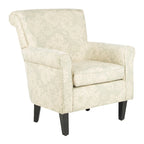 Sillón Club Gris con Diseño de Jardín - 30 An. x 33 Pr. x 32 Al.