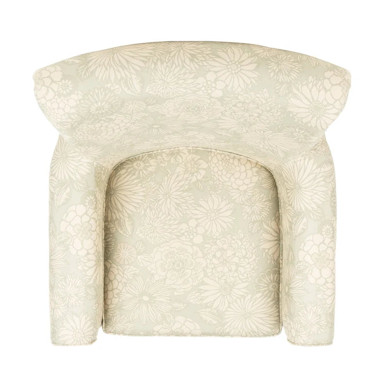 Sillón Club Gris con Diseño de Jardín - 30 An. x 33 Pr. x 32 Al.