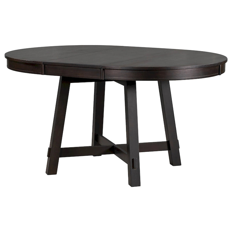 Mesa de Comedor Redonda Extensible con 16 hojas, Mesa de Cocina, Mesa Auxiliar, Mesa de Centro, Escritorio de Trabajo, Mesa de Comedor de Madera Maciza