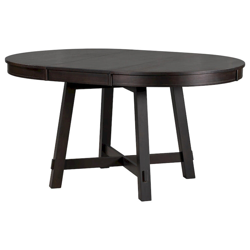 Mesa de Comedor Redonda Extensible con 16 hojas, Mesa de Cocina, Mesa Auxiliar, Mesa de Centro, Escritorio de Trabajo, Mesa de Comedor de Madera Maciza