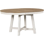 Mesa de Comedor Redonda Extensible con 16 hojas, Mesa de Cocina, Mesa Auxiliar, Mesa de Centro, Escritorio de Trabajo, Mesa de Comedor de Madera Maciza