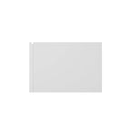 Mueble de TV flotante blanco de 63 pulgadas con almacenamiento, luces LED y toma de corriente para televisores de hasta 60 pulgadas