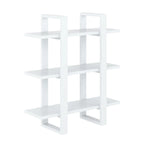 Estanterías Flotantes de Pared para Libros, Estante Expositor de 3 Niveles, Estantería Modular Decorativa de Madera Maciza