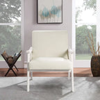 Sillón tapizado de tela de mediados de siglo