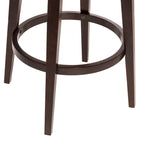 Taburete giratorio de madera