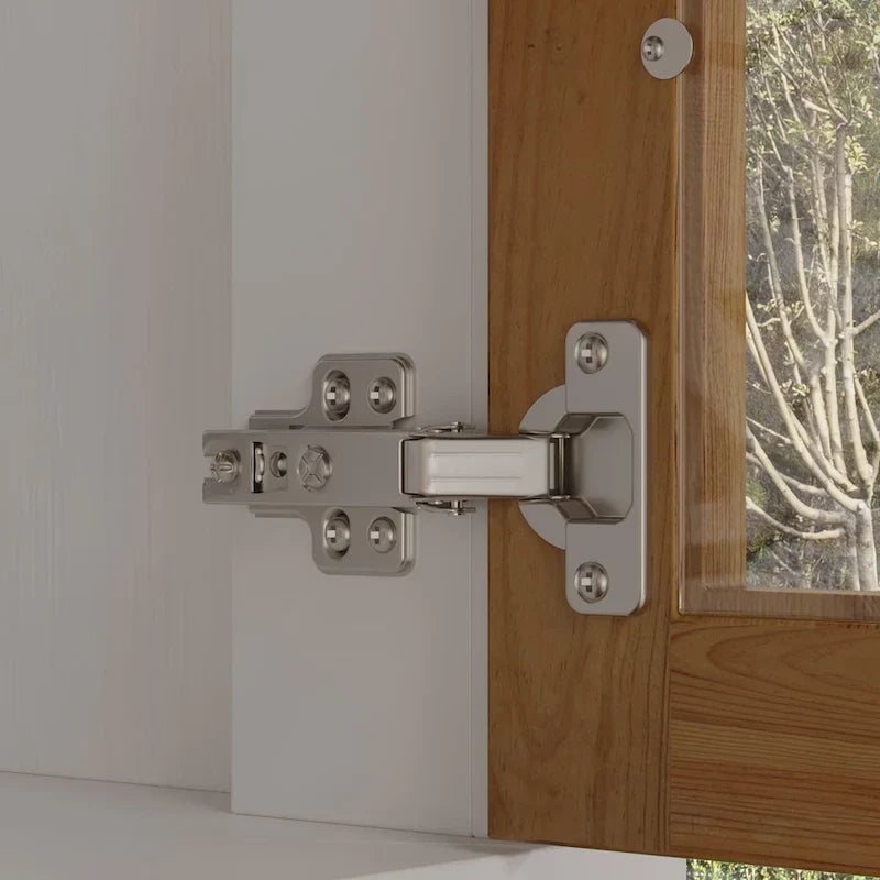 Armario rústico expandible con puerta de cristal