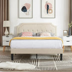 Estructuras de cama tapizadas con cabecero ajustable