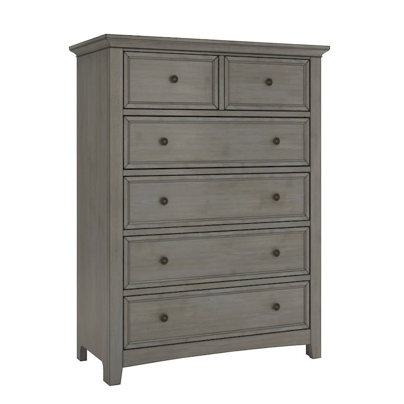 Cómoda modular de madera de 5 cajones