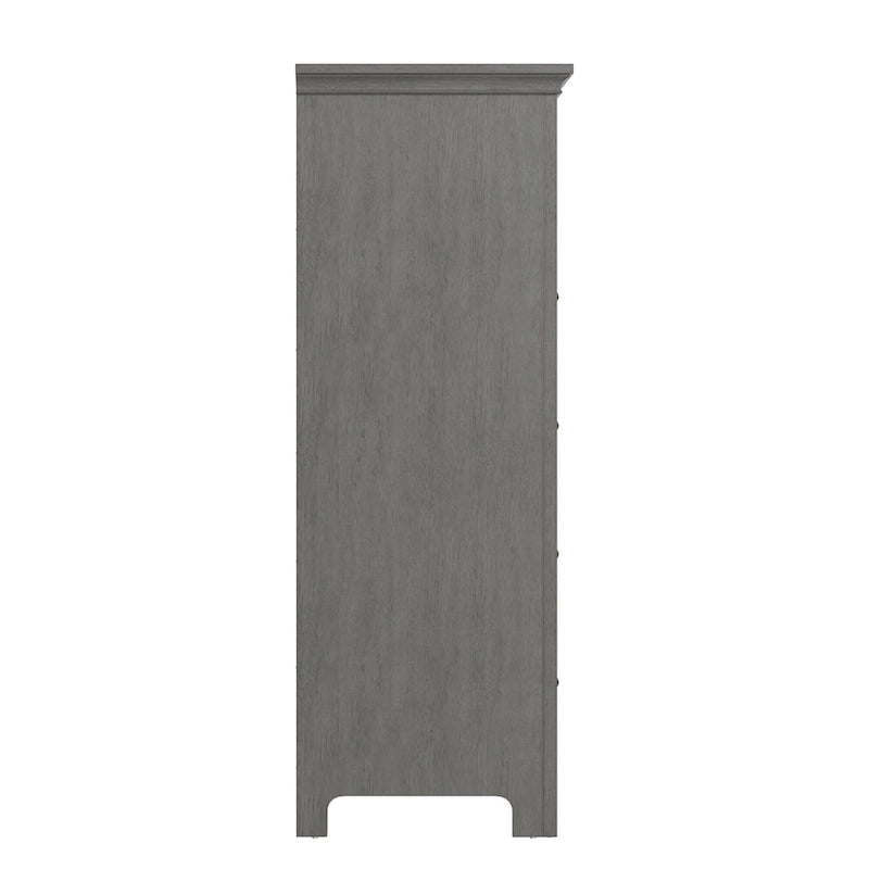 Cómoda modular de madera de 5 cajones