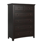 Cómoda modular de madera de 5 cajones