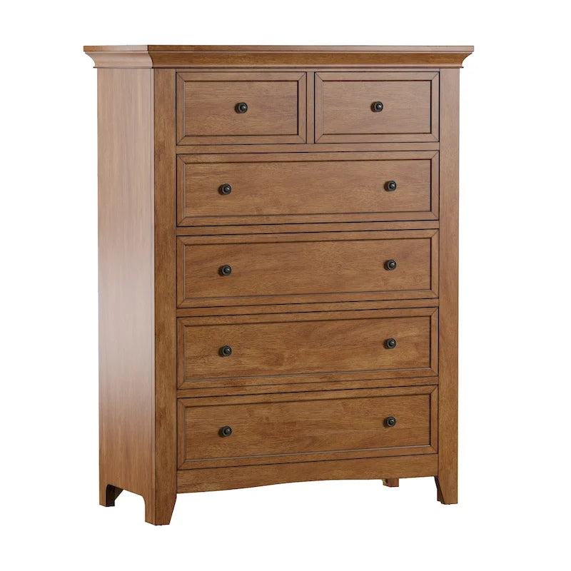 Cómoda modular de madera de 5 cajones