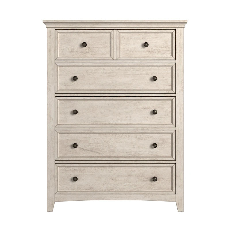 Cómoda modular de madera de 5 cajones