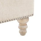 Sillón moderno tapizado, estructura de madera maciza con cojín lumbar, para sala de estar