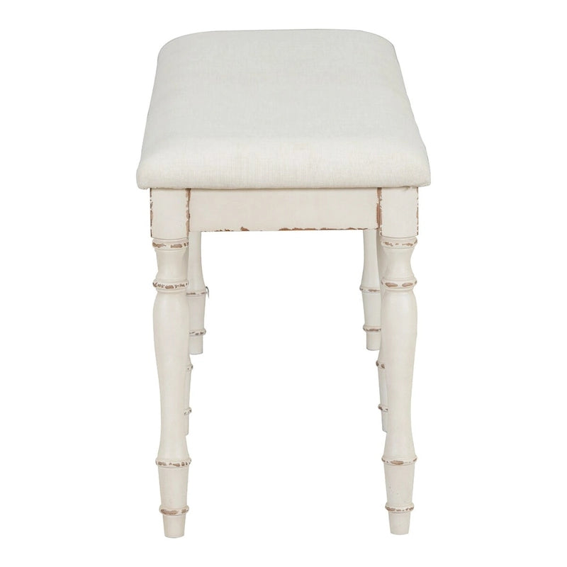Banco de comedor tapizado tradicional vintage de 50.4 pulgadas