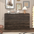Mueble de almacenaje de 6 cajones marrón/gris/gris oscuro, montaje para 1 persona