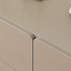 Mueble de almacenaje de 6 cajones marrón/gris/gris oscuro, montaje para 1 persona