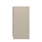 Mueble de almacenaje de 6 cajones marrón/gris/gris oscuro, montaje para 1 persona