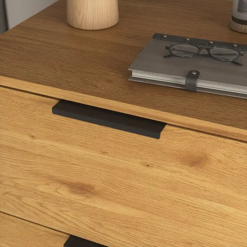 Armario de almacenamiento con 3 cajones y estante ajustable, armario de estilo escandinavo con puerta, armario auxiliar para sala de estar, oficina en casa