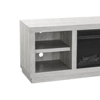 Mueble de TV de 77 pulgadas para televisores de hasta 85 pulgadas con chimenea - 77 pulgadas de ancho