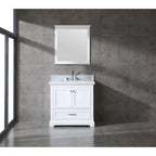 Mareo 36 Solid Wood Bathroom Vanity Set