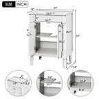 Tocador de baño independiente con lavabo individual en verde/blanco/plata/azul – 1 persona